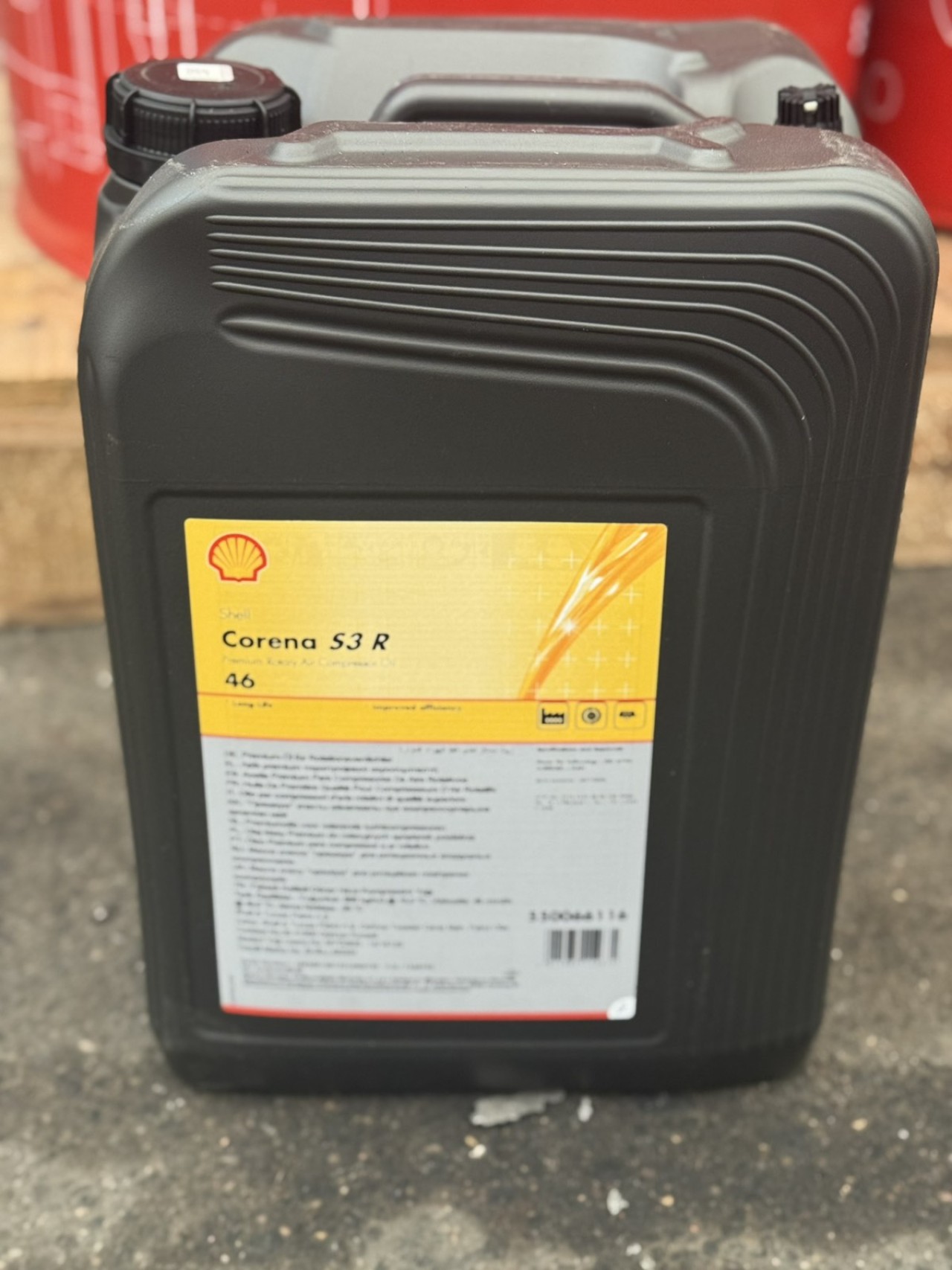 550026559 Масло компрессорное SHELL CORENA S3 R 46 20л.